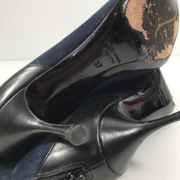 Holly would navy blue high ankle boot size 37 - Picture 8 of 8